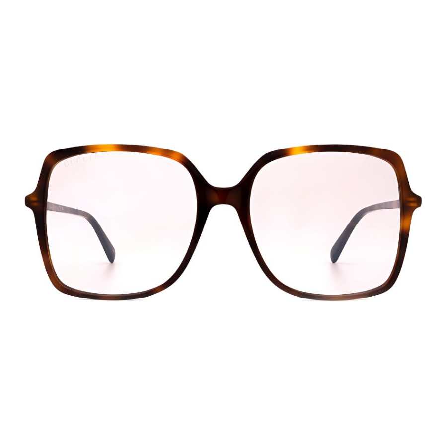 GUCCI Classic And Versatile Square Prescription Glasses Women's
