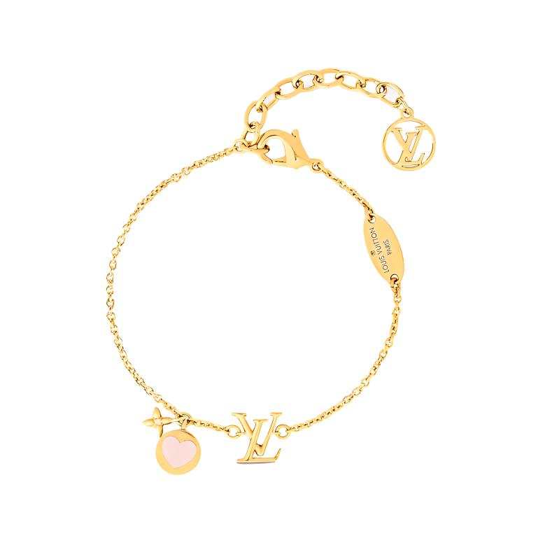LOUIS VUITTON ICONIC Metal, Enamel Bracelets Women's Gold
