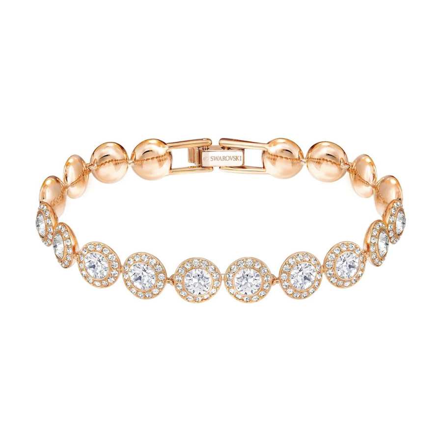 Swarovski Rose Gold tone Plated Bracelets Women's Rose Gold