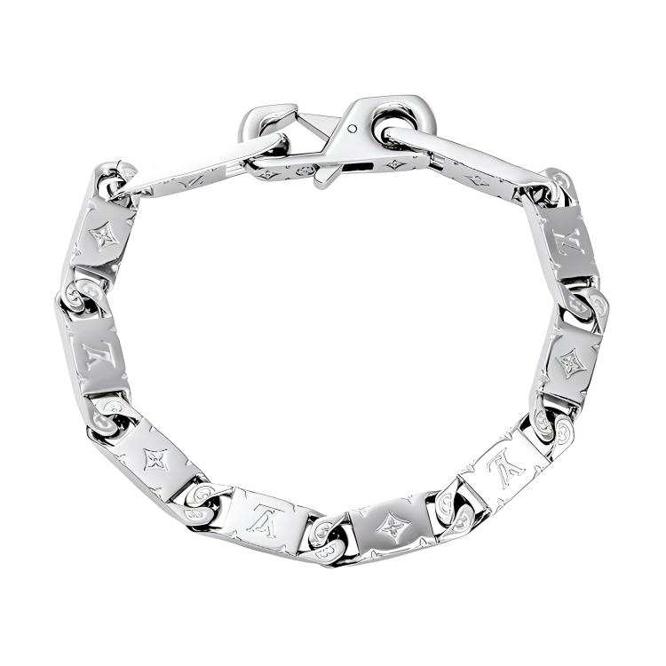 LOUIS VUITTON Ouis Vuitton 0921 Onogram Tied Up Bracelet