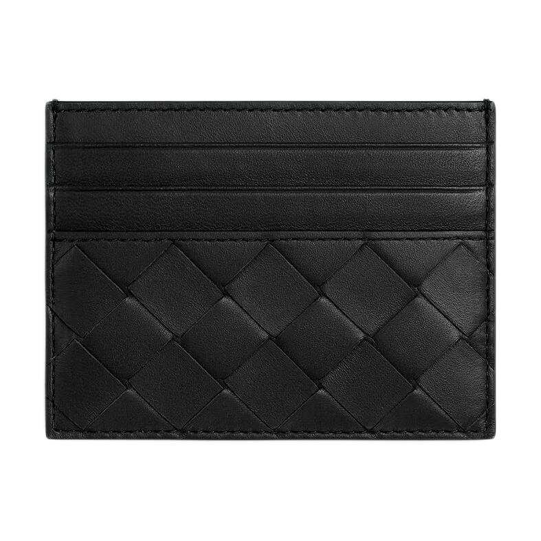 Bottega Veneta Intrecciato Open Top Card Case