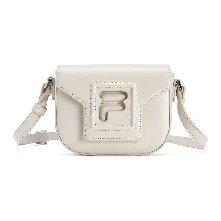 FILA Pu Crossbody Bag, Shoulder Bag Mini Women's Moonlight Gray