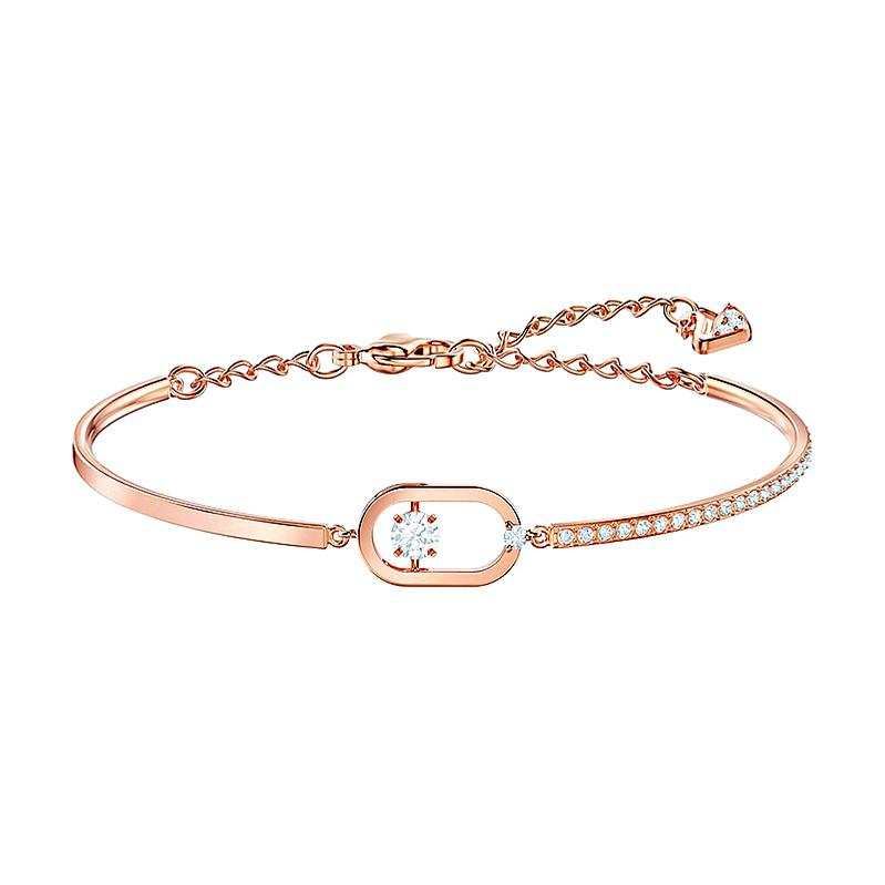 Swarovski Sparkling Dance Bracelets Women's Rose Gold