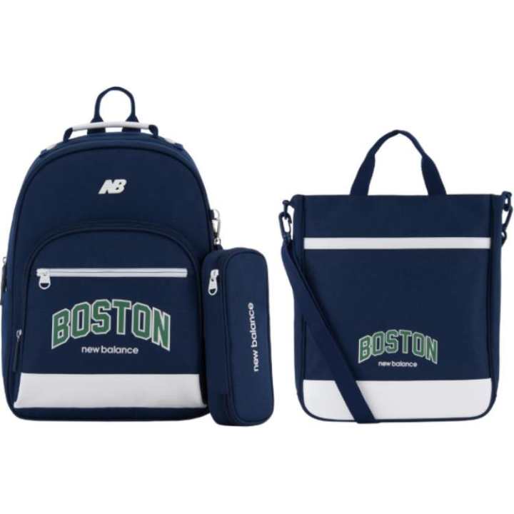 New Balance New Balance Polyester Backpack Combo Set Kids' Marine Blue