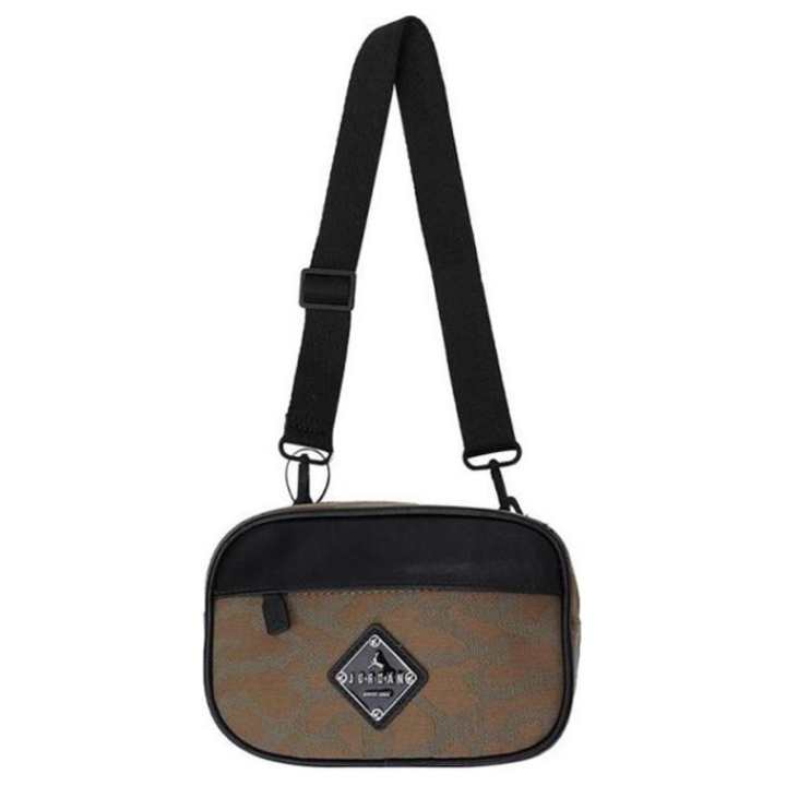 Jordan Jordan Polyester Shoulder Bag, Crossbody Bag Regular Men's Brown