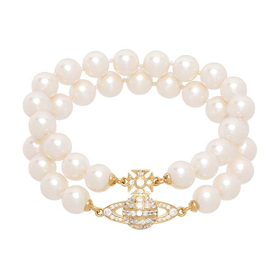 Vivienne Westwood Brass Bracelets Women's Gold