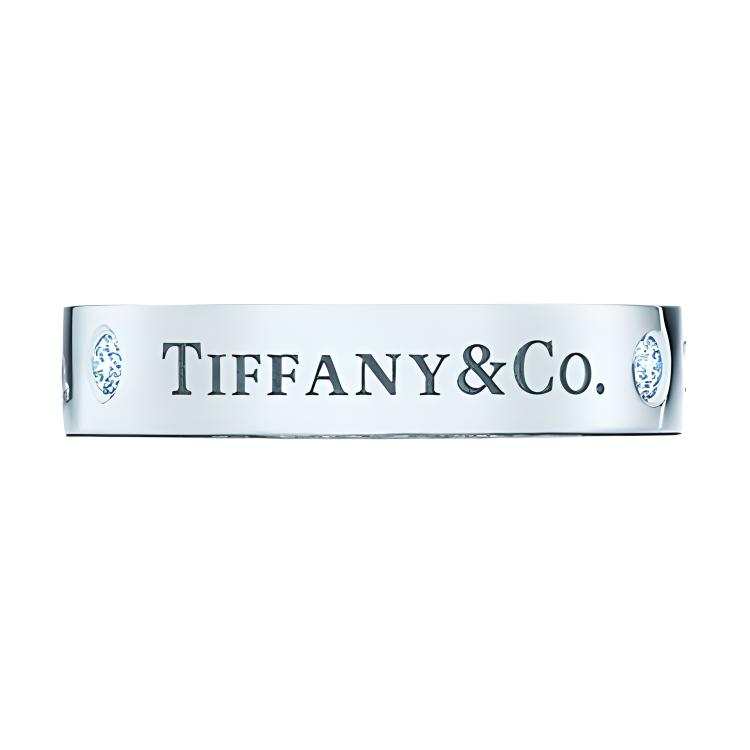 TIFFANY & CO. Platinum Diamond Rings Women's
