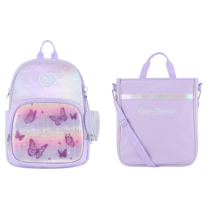 New Balance New Balance Nylon Backpack Combo Set Unisex Purple