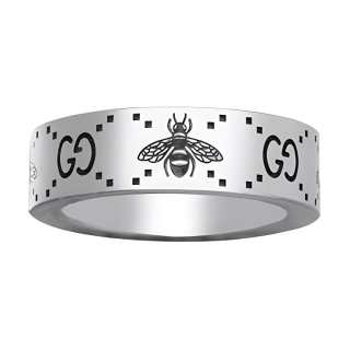 GUCCI GG 925 Sterling Silver Rings Unisex Silver