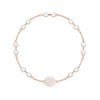 Swarovski Remix Collection Faux Crystal Bracelets Women's White & Rose Gold Plated