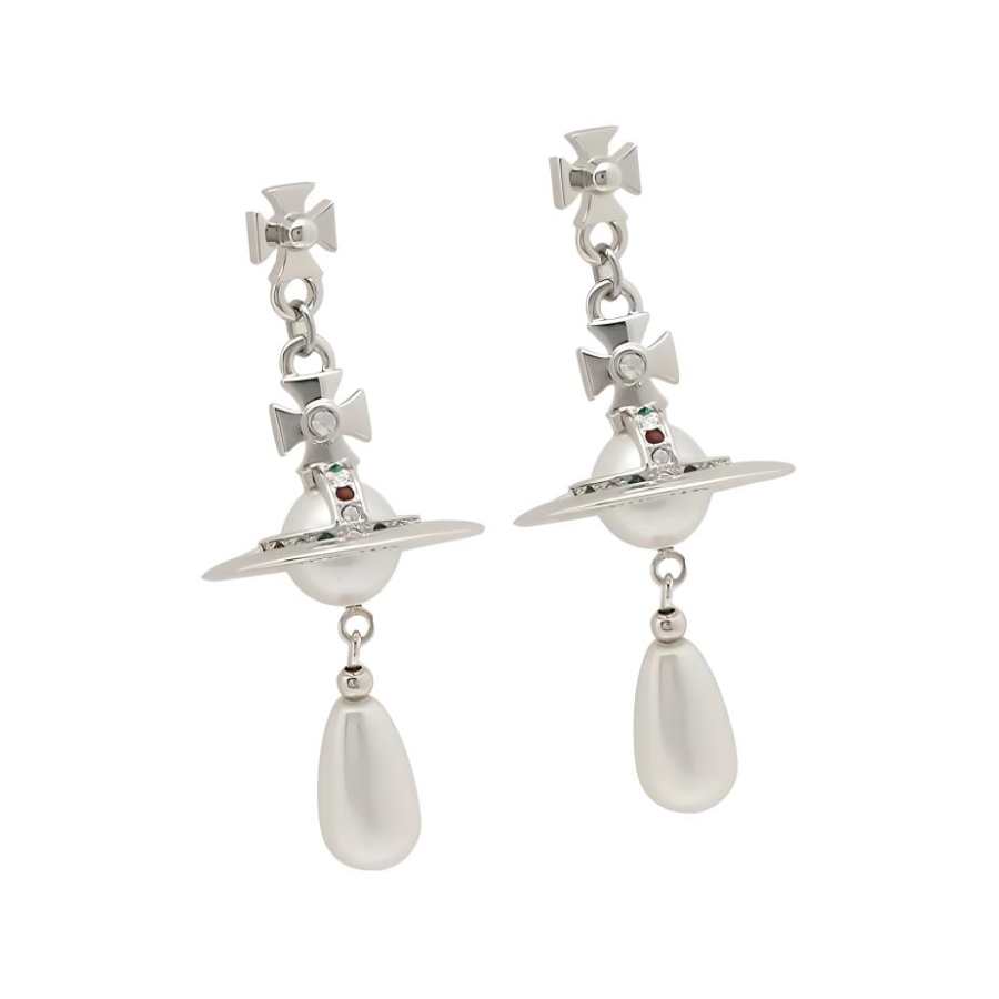 Vivienne Westwood Earrings Women's Silver