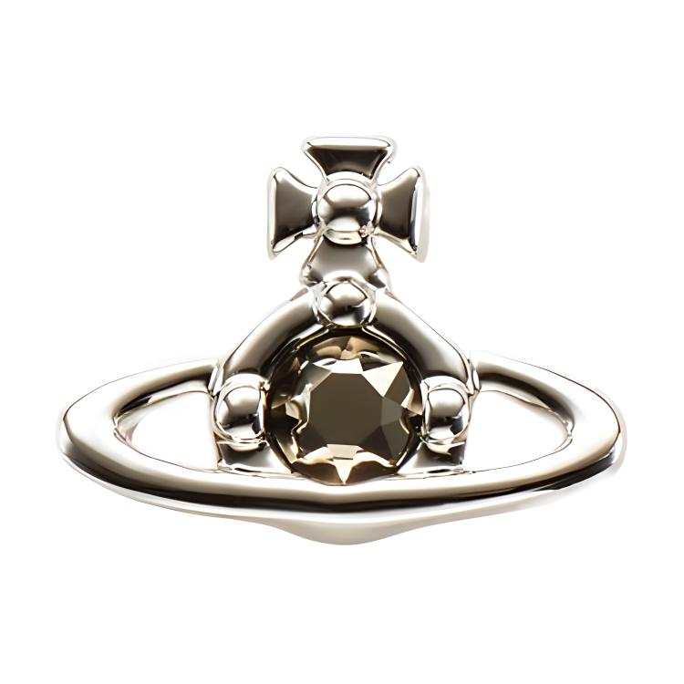 Vivienne Westwood Brass Earrings Unisex Silver, Single