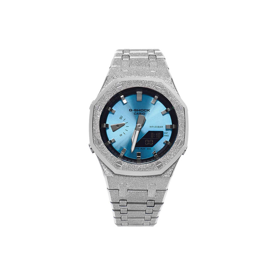 CASIO CASIO Custom Collection Quartz Movement Stainless Steel Watchband Watch Men's Watches Blue Dial