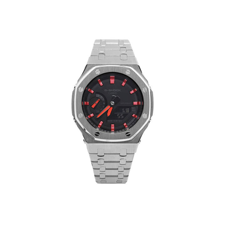 CASIO CASIO Custom Collection Quartz Movement Stainless Steel Watchband Watch Men's Watches Black Dial