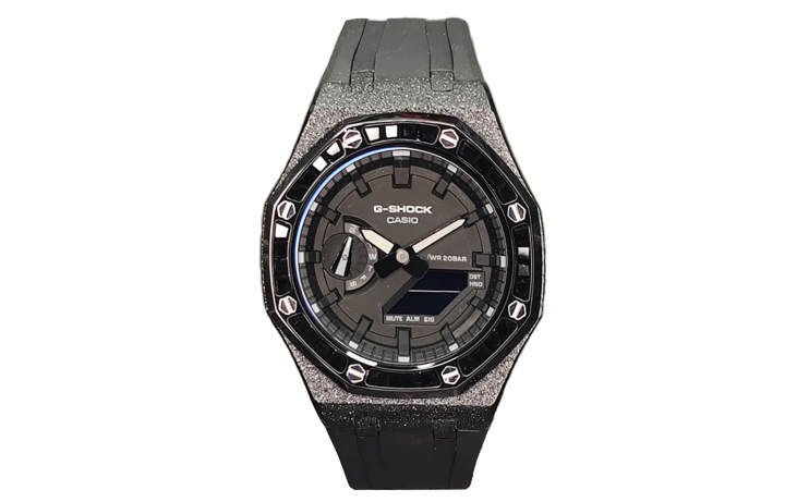 CASIO CASIO Custom Collection Quartz Movement Watch Men's Watches Black Dial