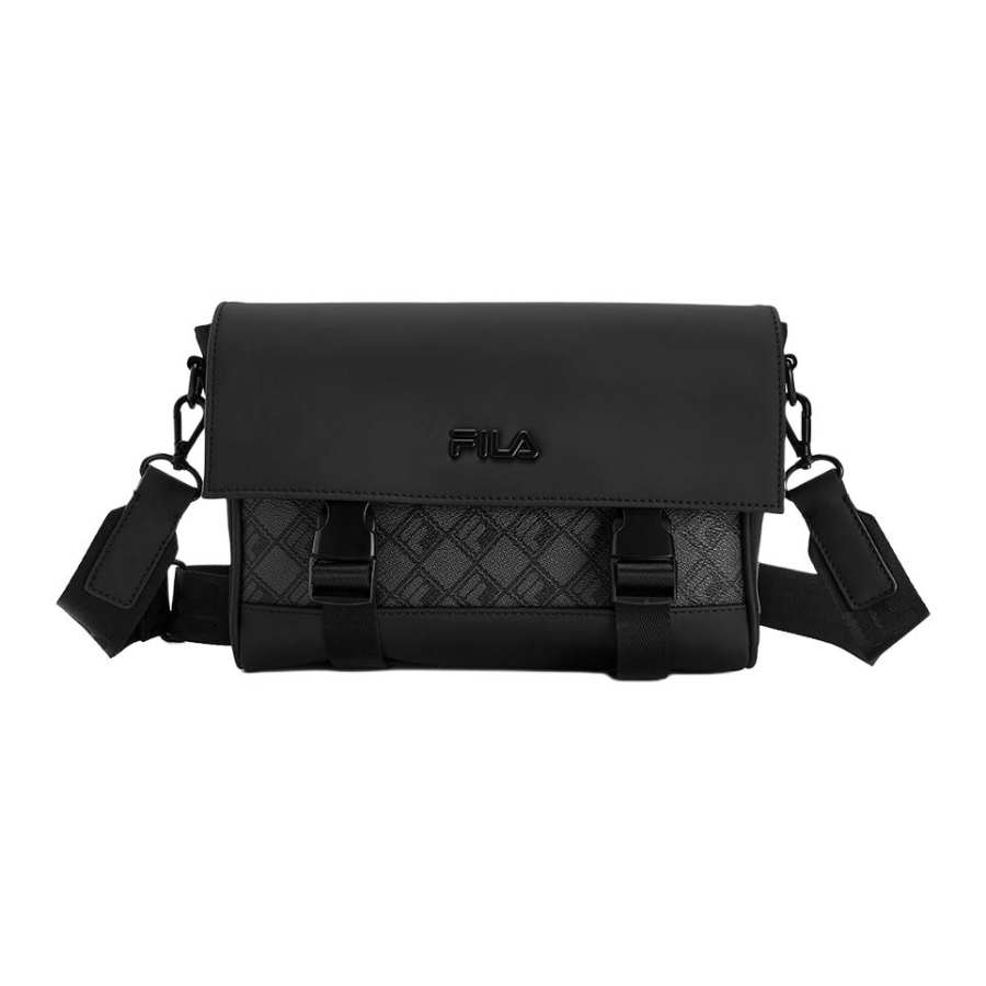 FILA Heritage Fabric Crossbody Bags Men's Black