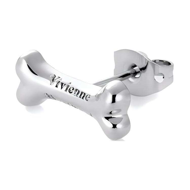 Vivienne Westwood Brass Stud Earrings Men's Silver