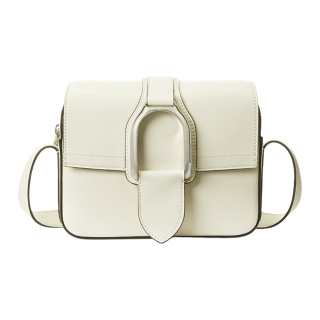 Ralph Lauren Collection Cow Leather Crossbody Bags Women's White