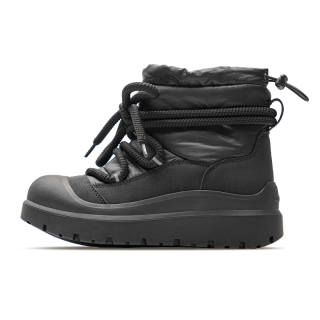 Mule Donkey Thermal Coverage Thermal Coverage Fleece Lined Comfortable Versatile Snow Boots Unisex Black