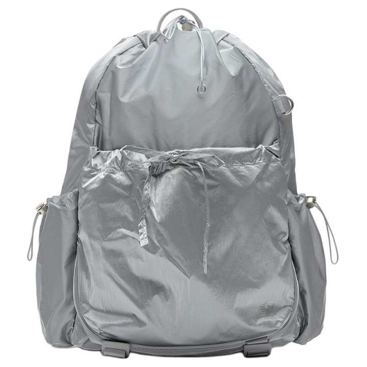 New Balance New Balance Nylon Backpack Unisex Silver