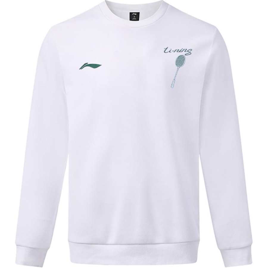Li-Ning Li Ning Badminton Collection Sweatshirt Unisex Standard White