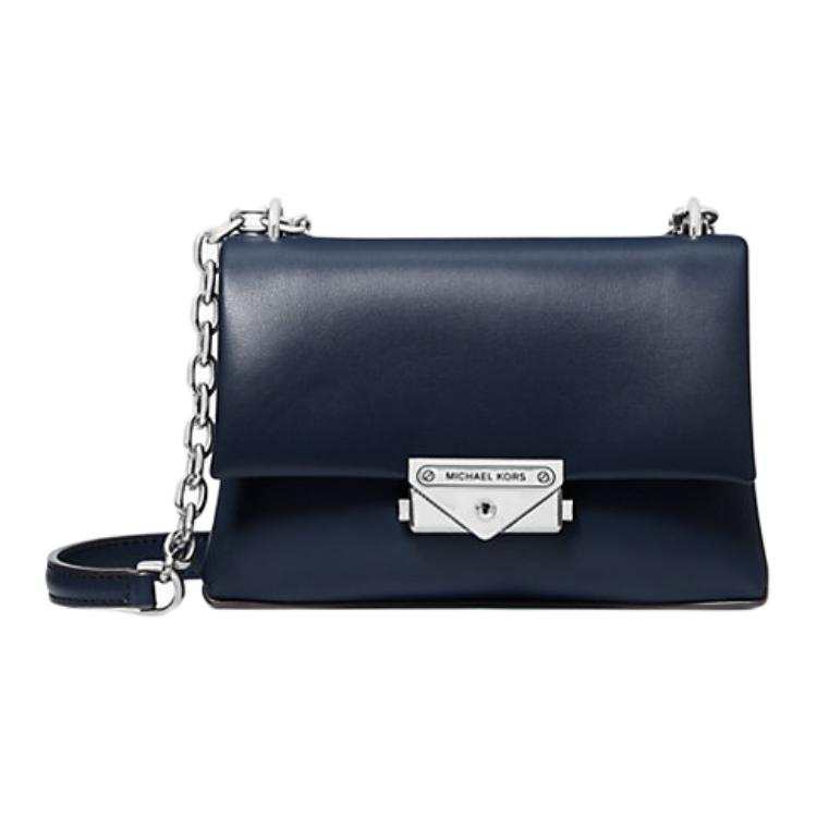 MICHAEL KORS Cece Polyurethane Crossbody Bag Small Women's Marine Blue