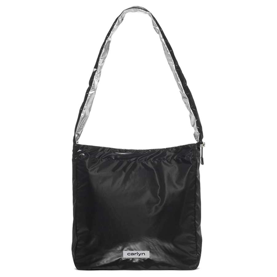 CARLYN Pu Reusable Bag, Handbag, Shoulder Bag Regular Women's Space Black