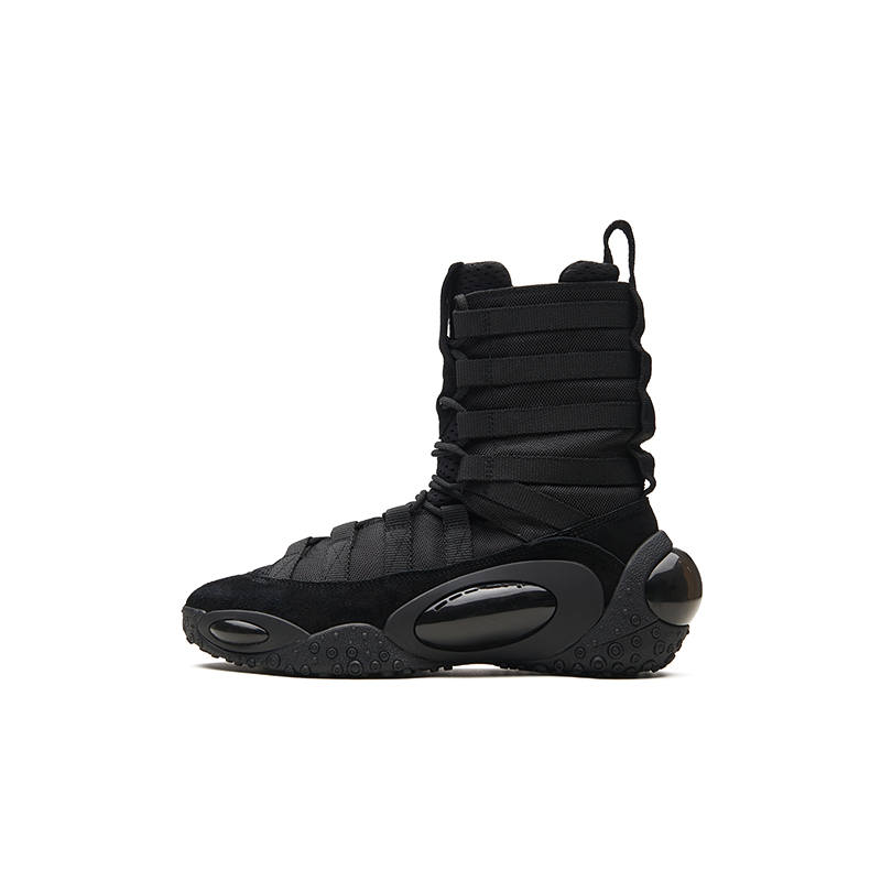 Senzubean Chao Fang Tactical Boots Cow Split Leather Crew SZB Fairy Bean Combat Boots Men's