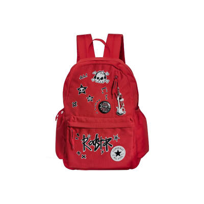 Converse Polyester Backpack Medium Unisex Red Black