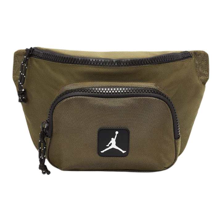 Jordan Jordan Polyester One Shoulder Crossbody Fanny Pack Unisex Olive