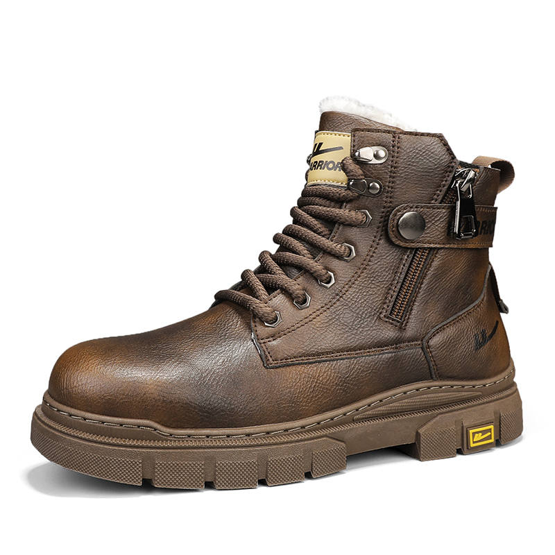 WARRIOR WARRIOR Short Combat Boots Men's Brown