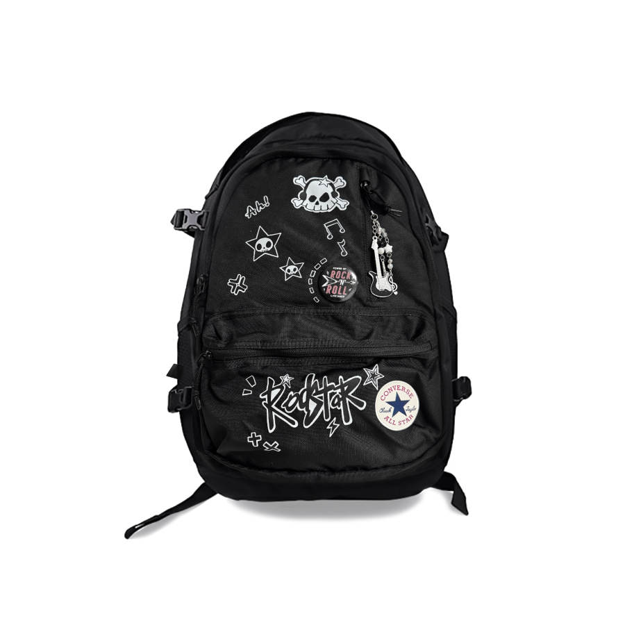 Converse Converse Polyester Backpack Unisex Black
