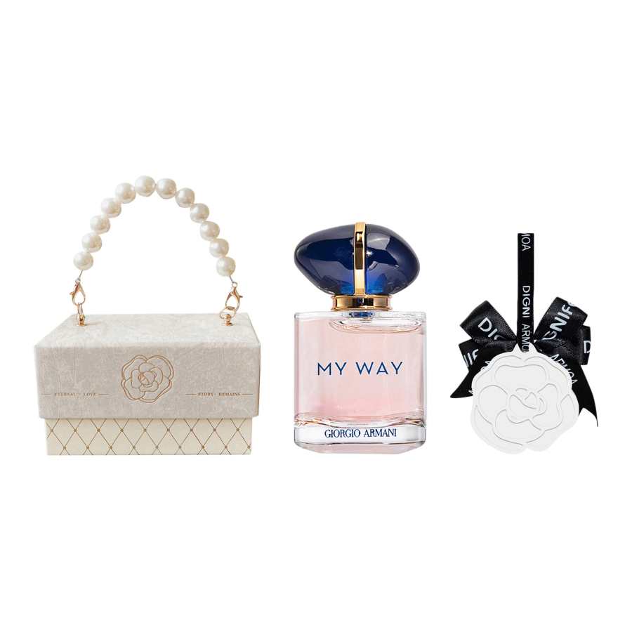 GIORGIO ARMANI ARMANI Sample Kit MYWAY Boundless, Perfume Sample Kit, Box Eau De Parfum EDP Fresh