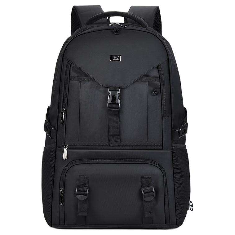 SEPTWOLVES SEPTWOLVES Fabric Backpack Large Men's Black