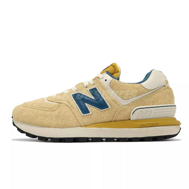 New Balance 574 New Balance Legacy 'Mustard Gold Navy'