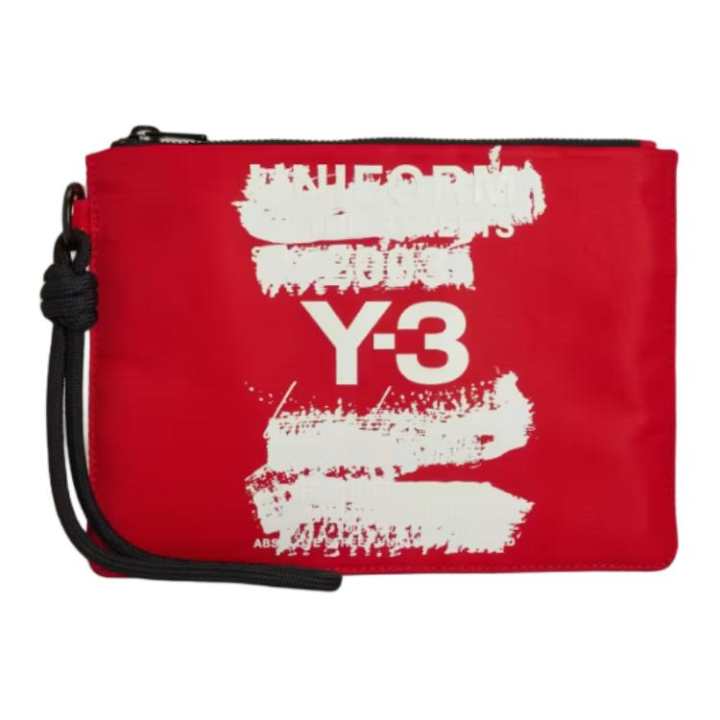 Adidas Adidas Y 3 Collaboration Polyester Clutch Unisex Scarlet