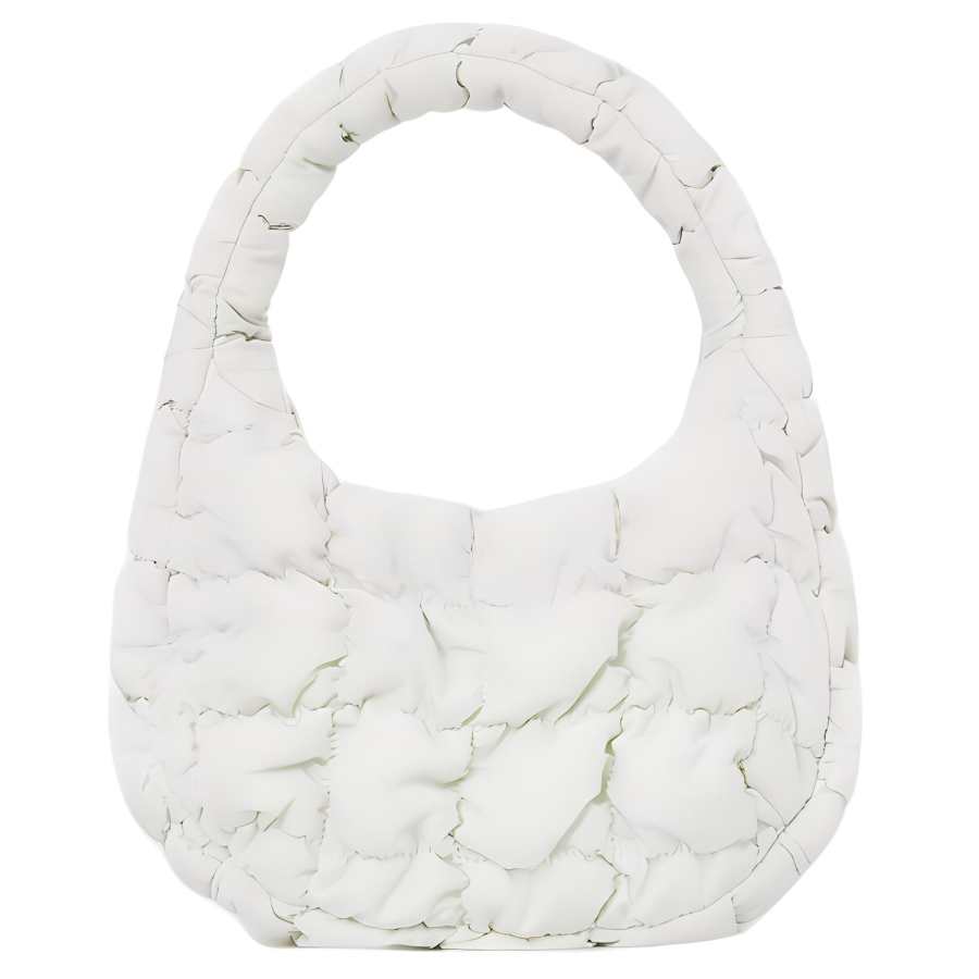 COS COS Polyester Cloud Bag, Handbag Small Women's Light Green