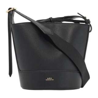 A.P.C . Ana Logo Stamp Bucket Bag