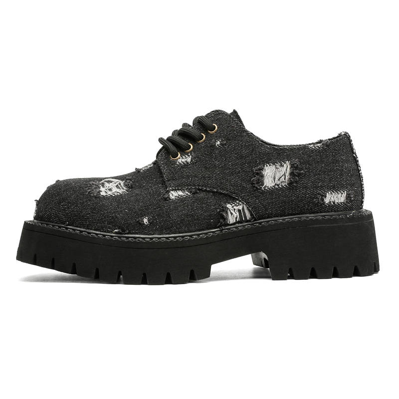 HUOFEIYU Abrasion Resistant Slip Resistant Low top Casual Shoes Unisex Black