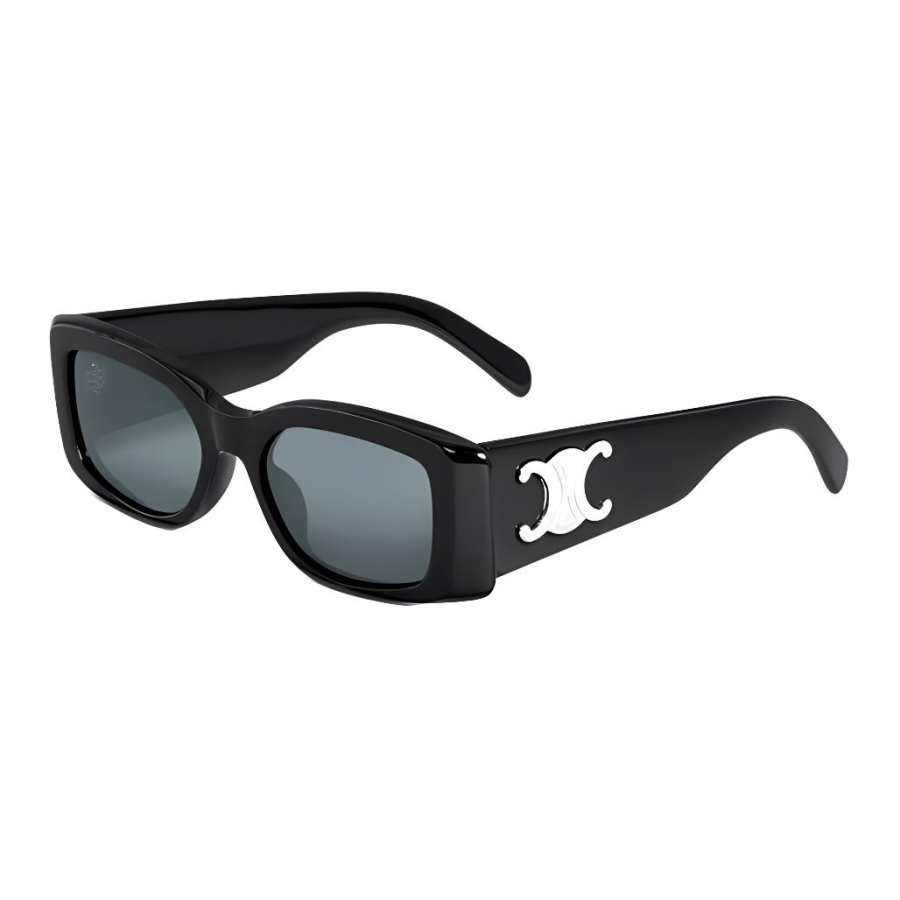 CELINE CELINE Rectangular Sunglasses Unisex Black