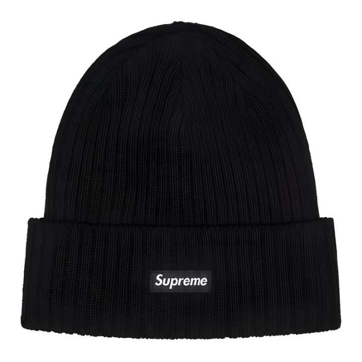 Supreme Supreme Cotton Beanies Unisex Black