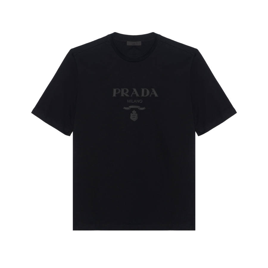 PRADA PRADA Logo Printed Short Sleeved T Shirt