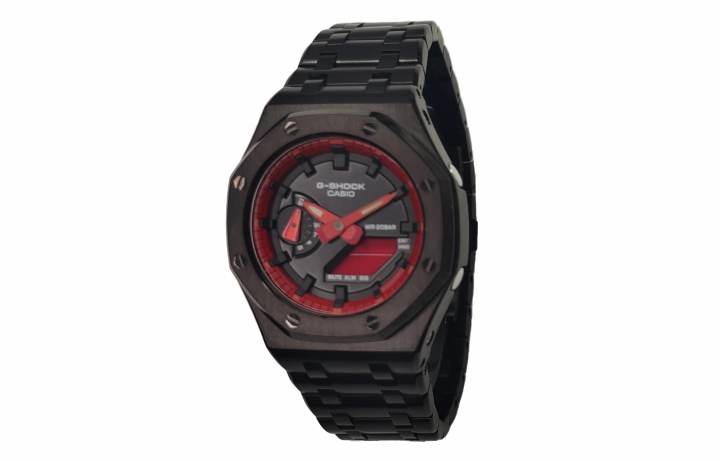 CASIO CASIO Custom Collection Quartz Movement Watch Men's Watches Black Dial