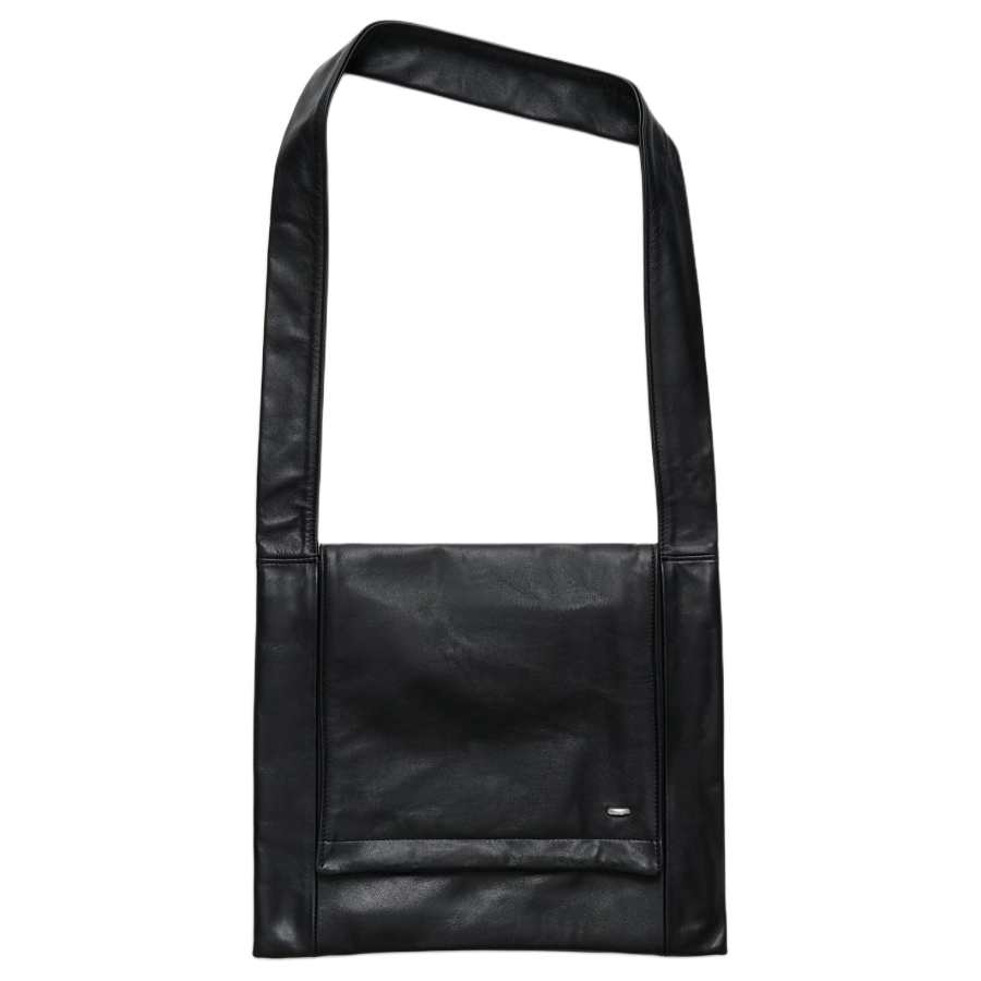 Our Legacy Logo Plaque Slim Shoulder bag