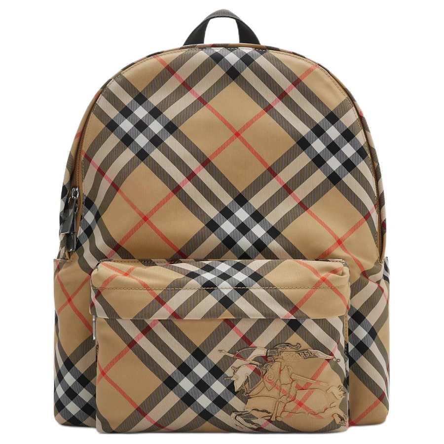 Burberry Burberry Polyester Backpack Small Men's Sandy Beige