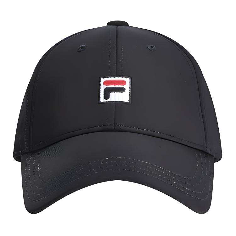 FILA FILA Cotton Baseball Caps Unisex Black