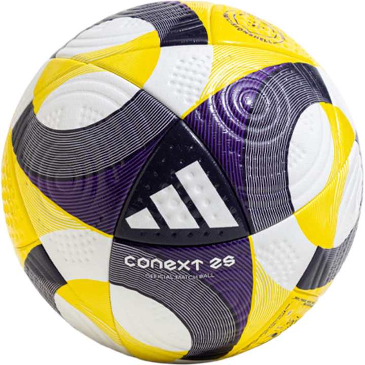 Adidas Adidas Size 5 Soccer Ball Pu Seamless Thermal bonding Unisex White/Yellow