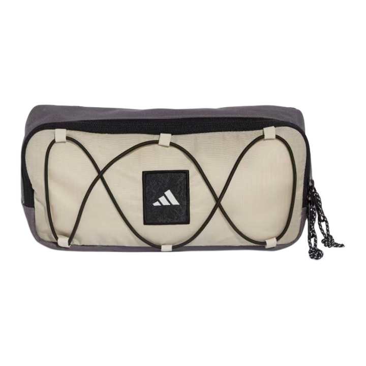 Adidas Adidas Recycled Polyester Fanny Pack Unisex Gray & Beige