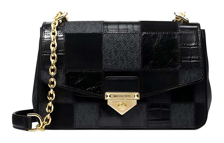 MICHAEL KORS Artificial Leather Shoulder Bag, Crossbody Bag Large Women's Black