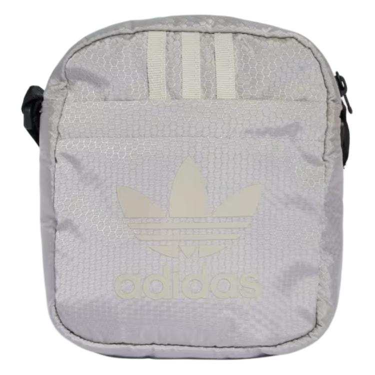 Adidas Originals Recycled Polyester Crossbody Bag Men's Gray